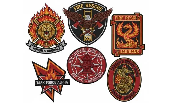 Fire Department Patches