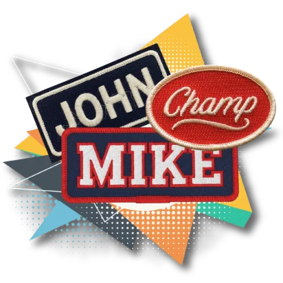 Stylish Custom Name Patches