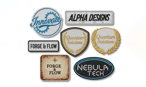 Custom Embroidered Name Patch