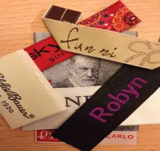Printed Satin Labels