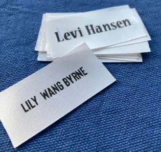 Screen Printed Labels