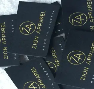 Stock Woven Labels