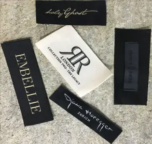 Stock Woven Labels