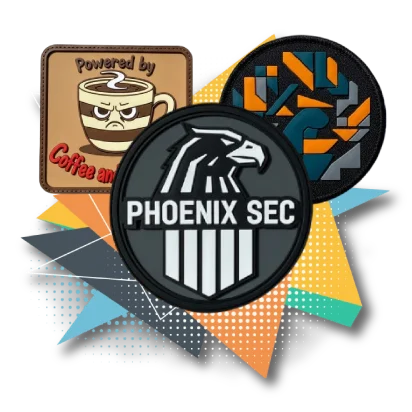 Versatile Custom Velcro Patches